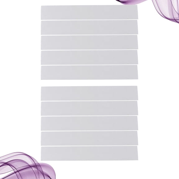 Raindrops 200Pcs Square Edge Stainless Steel Cheese Mold for Baking Cakes and Cheesecakes 7.5x1.2x0.04in