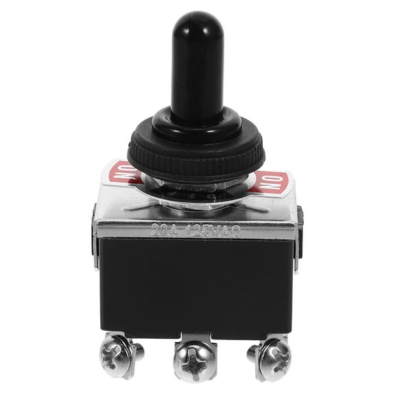 Raindrops 203A Heavy Duty Toggle /OFF/ON Car Dash 12V DPDT with Waterproof A0077