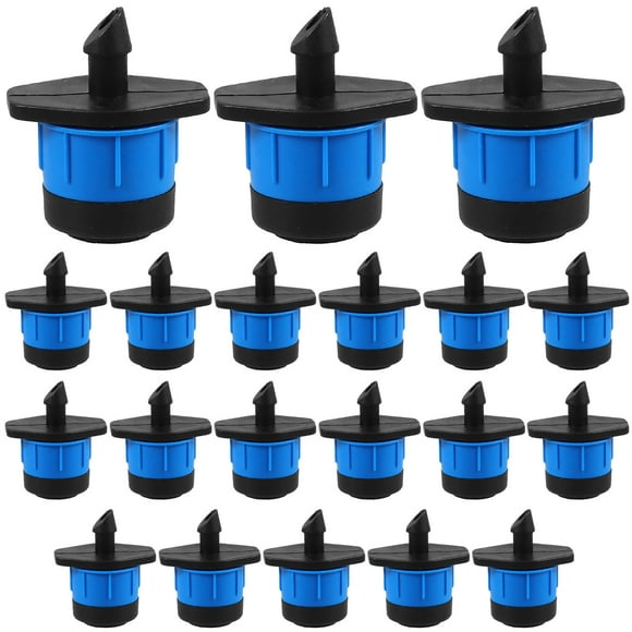 Raindrops 20Pcs Drip Irrigation Spray Emitters Adjustable Atomizing Nozzles Irrigation Parts Sprayers Drippers