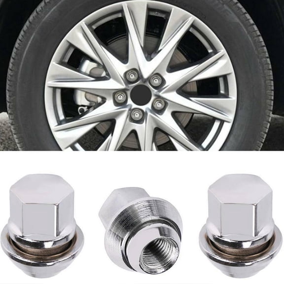 Raindrops 20Pcs Lug Nuts Replacement Wheel Nuts Aluminum Alloy Wheel Hub Nuts Compatible for MK1 ST X 1.5 19MM Bolt