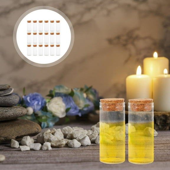 Raindrops 20Pcs Multi-functional Test Tubes with Corks for Storage