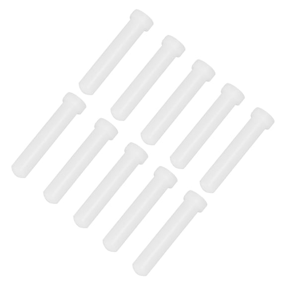 Raindrops 20-Pack White Plastic T Pins for Sewing, Crafting, and Projects - Floating Steel T Pin Accessories