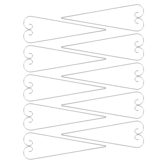 Raindrops Garden Shepherds Hook Iron Simple Versatile for Yard and Balcony