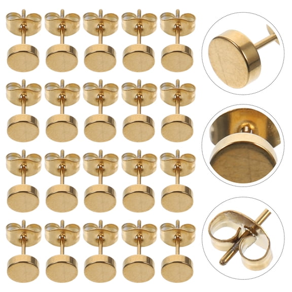 Raindrops 20-Piece Unisex Earrings Set, Simple and Elegant Jewelry for Everyday Wear, Holidays, and Special Occasions