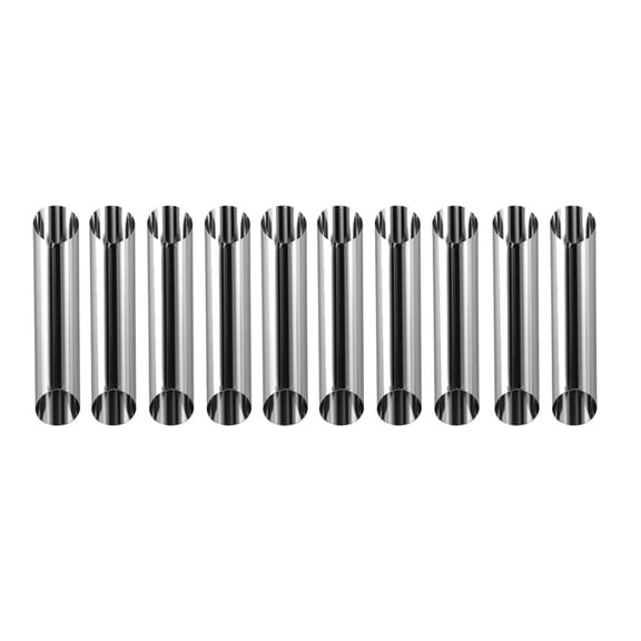 Raindrops 20Pcs Stainless Steel Hollow Bread Molds for Kitchen Baking and Desserts