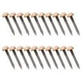 thumbnail image 1 of Raindrops 20pcs Brass Upholstery Tacks For Furniture Brass Thumbtacks Decorative Brass Sofa Tacks For Upholstery Brass Fixing Nails For Furniture Round Head Thumb Tacks, 1 of 8