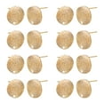 thumbnail image 1 of Raindrops 20pcs Earring Posts Flat Alloy Earring Studs DIY Earring Making Posts Jewelry Making Findings, 1 of 8