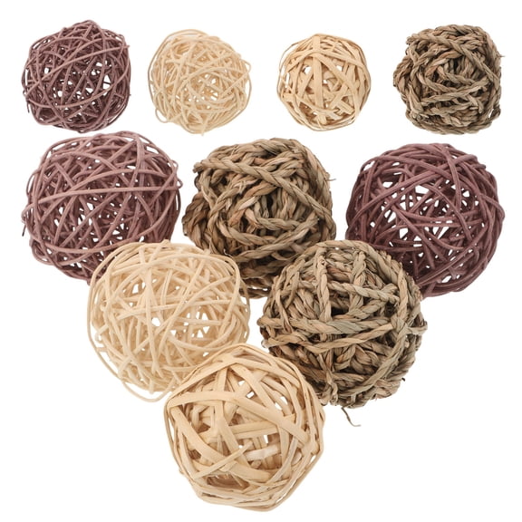 Raindrops 20pcs Willow Balls for Rabbits Natural Wood Chew Balls for Teeth Grinding Indoor and Outdoor Fun