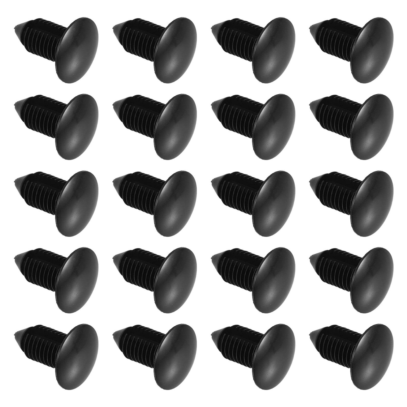Raindrops 20pcs Plastic Car Door Trim Clips Vehicle Trim Fasteners Easy Install Bumper Shield Retainer Clips Universal Auto Trim Fasteners for Car Accessories