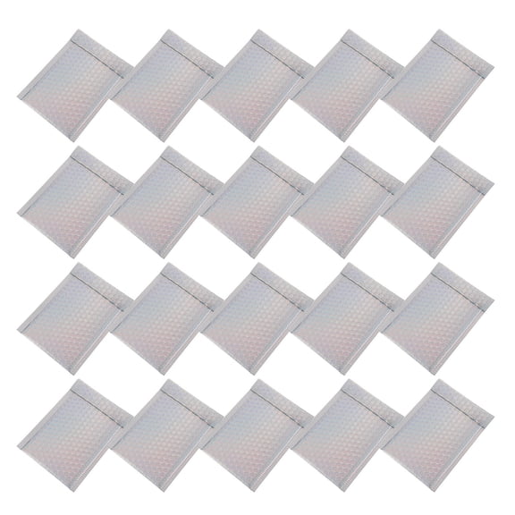Raindrops 20-Pack Self-Sealing Padded Mailers with Extra Thick Cushioning for Secure Shipping and Packaging