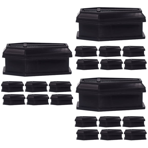 Raindrops 21 pcs Plastic Coffin Boxes Funny Coffin Adornments Prank Props Coffin Ornaments