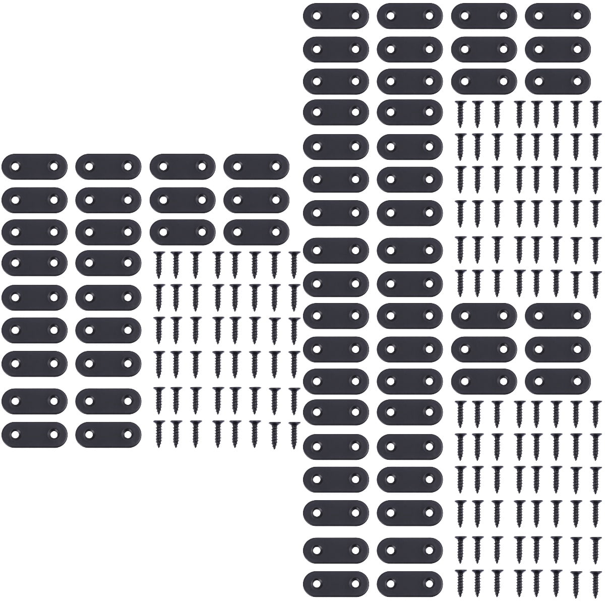 Raindrops 216 Pcs Rustless Corner Brace Joint Heavy Duty Shelf Bracket Fixing Fitting