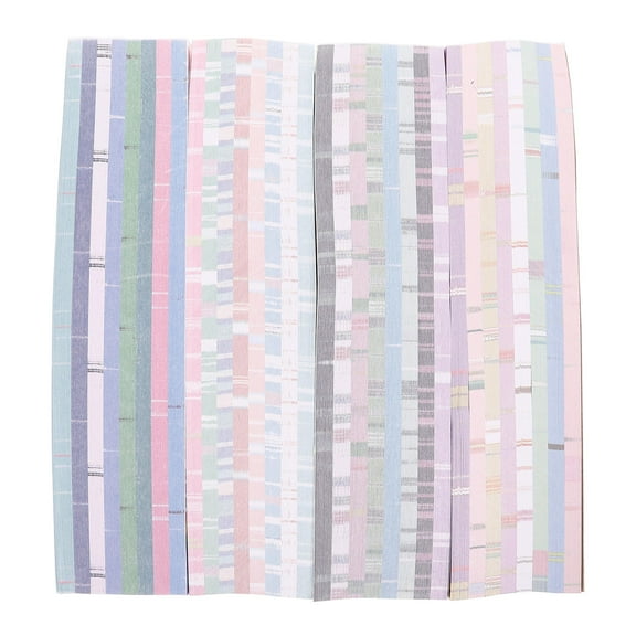 Raindrops 2160Pcs Star Origami Paper Strips Decorative Cartoon Star Paper Strips Paper Crafts Paper Strips Decors