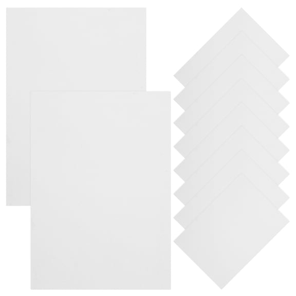 Raindrops 22 Sheets Holographic Stickers Vinyl Paper Printable Adhesive Silver