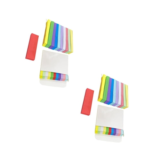 Raindrops Sticky Index Tabs Assorted Color Writable and Repositionable for Books and Documents 2200Pcs