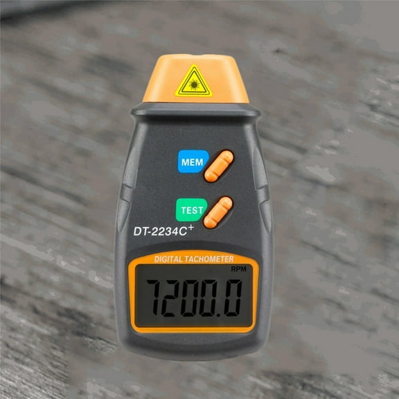 Raindrops Handheld Tachometer Tester for Cars with Black LED , Non- Meter, Easy to Use and Accurate