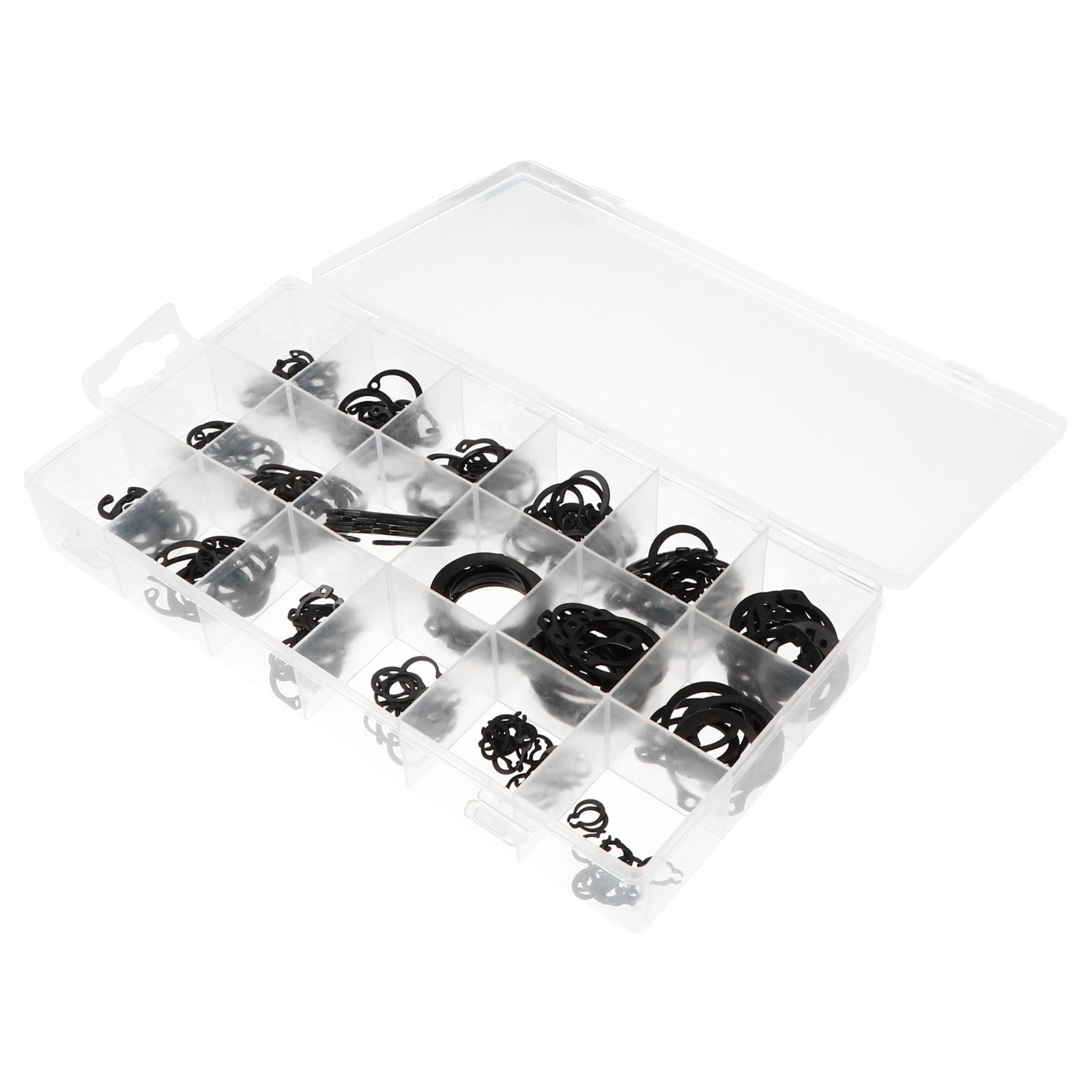 225 Delige Snap Ring Assortiment - Inwendige & Uitwendige Circlips - Opbergdoos - Maten Tot 32 Mm