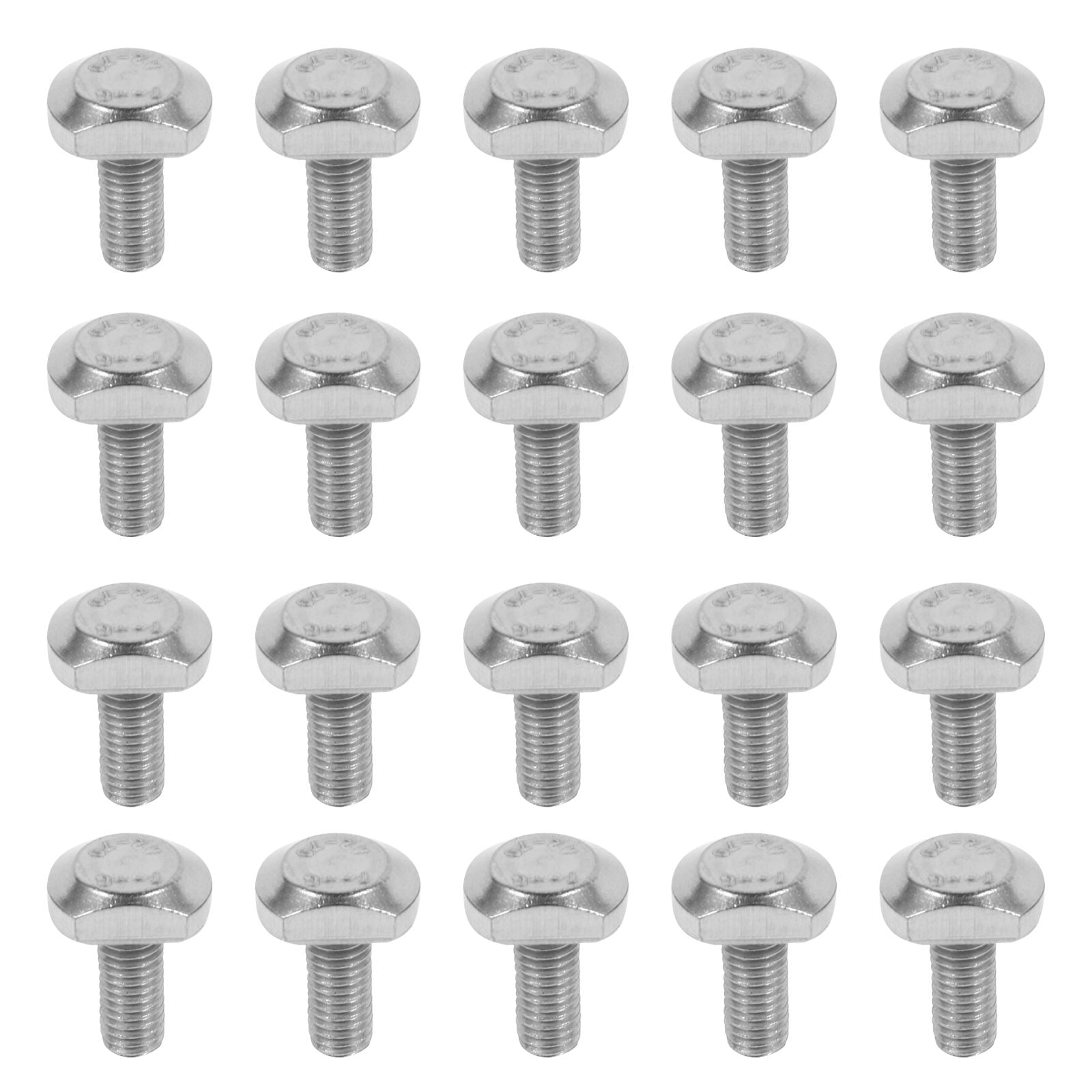 Raindrops Pcs Machine Accessories Fasteners T-bolt Self Tapping Bolts Metric Ruler Silver