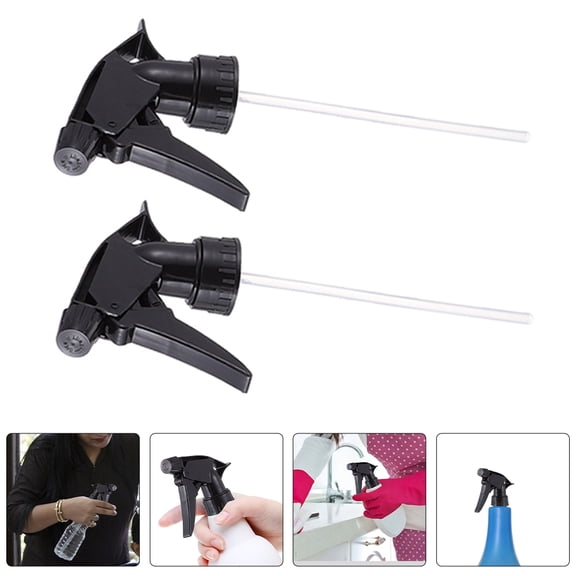 Raindrops Plastic Spray Bottle Trigger Head for Cleaning 24Pcs