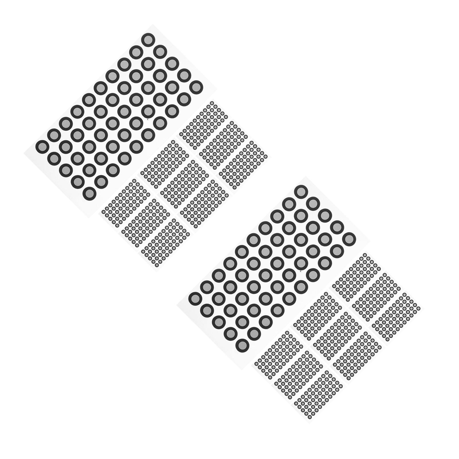 Raindrops 24 Sheets 3D Scanner Reflective Marking Points Scanning Dots ...