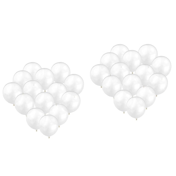 Raindrops pcs 12 " Thickened Bright Transparent Latex Balloons