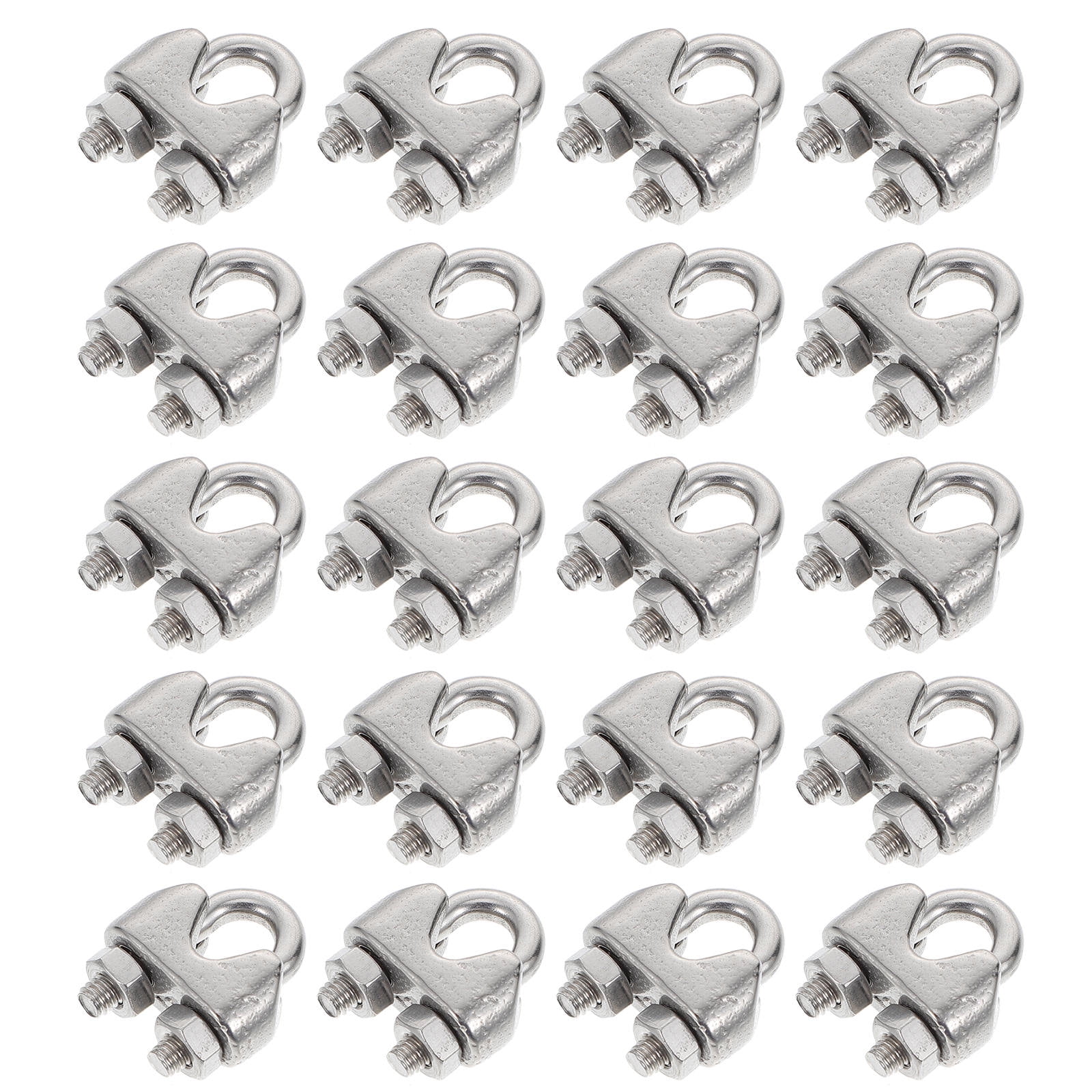 Wire Rope Clip Cable Clamp Stainless Steel U Bolt Saddle Fastener M6 Wire Rope Clip Cable Clamp Stainless Steel U Bolt Saddle Fastener M6