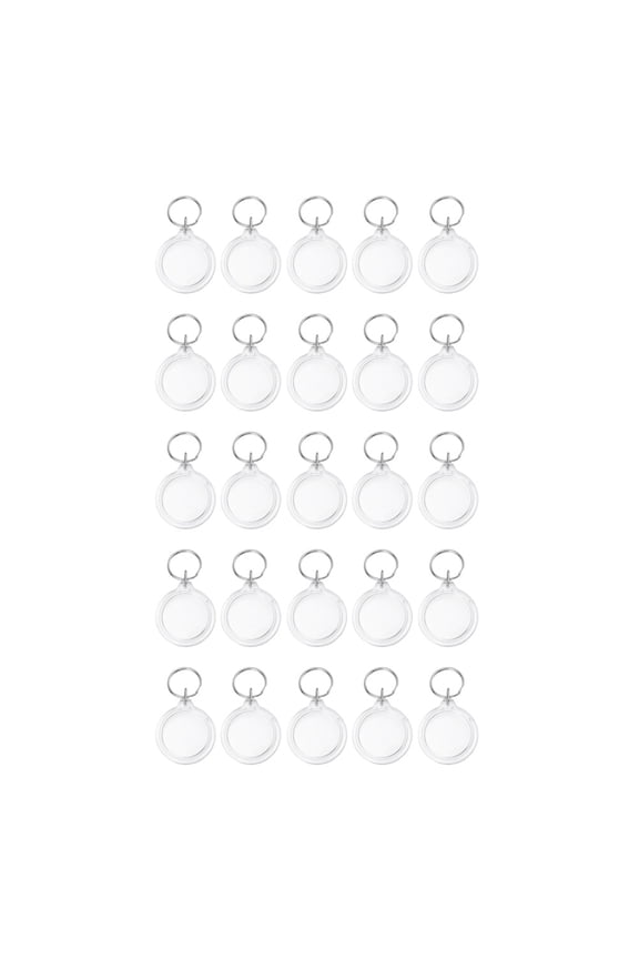 25 PCS DIY Keychain Lanyard Acrylic Personalized Gift Picture