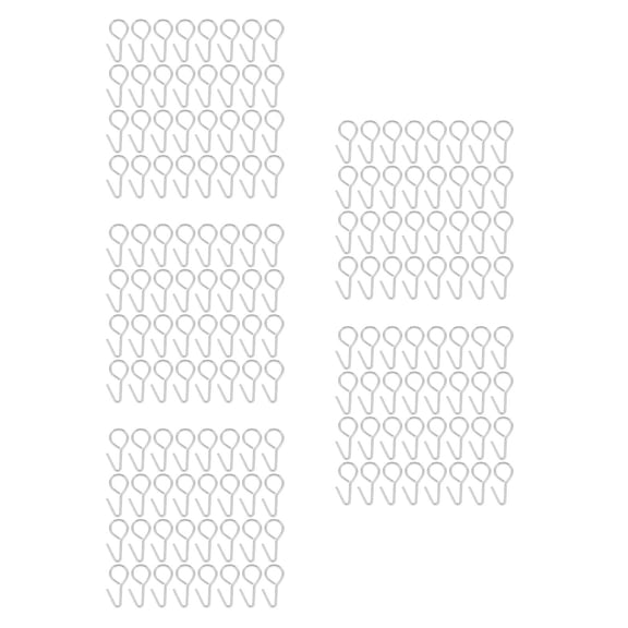 Raindrops 250 pcs Car Seat Installation Hooks Camper Hooks Multifunctional Hook Car Seat Cover Fixing Hooks Metal Hooks Rv Storage Door Hooks Car Seat Hanger