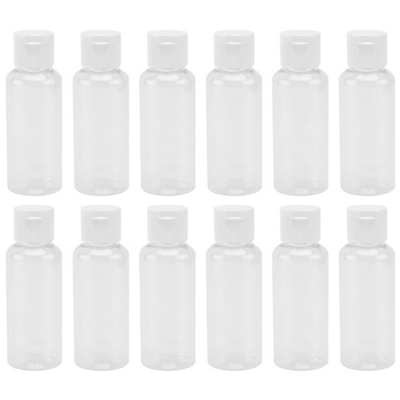 Raindrops 25Pcs Travel Size Empty Shampoo Bottles with Caps 50ML