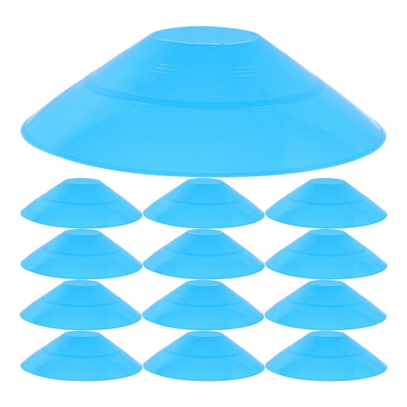 25pcs Disc Cone Agility Training Sports Cones Plastic for Kids Football Basketball Drills Field Markers Soccer Training