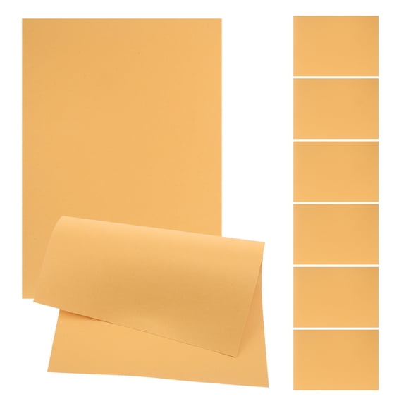 Raindrops Paper Crafting Supplies Durable Versatile Diy Projects Yellow 25Pcs