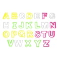 thumbnail image 1 of Shaped Letter Cake Cutters Assorted Colors 26 Pieces for Baking and Decorating, 1 of 8