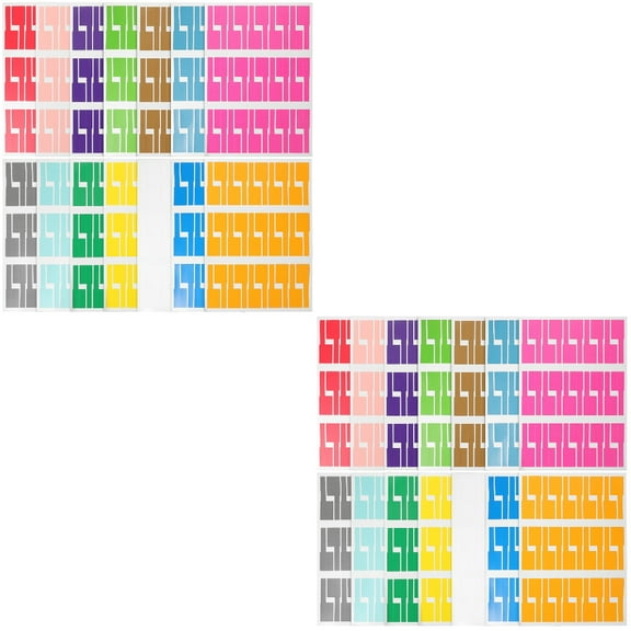 Raindrops 28 Sheets  of Cable Labels Managing Cord Labels Computer Cord Tags Labels Cables Management Stickers