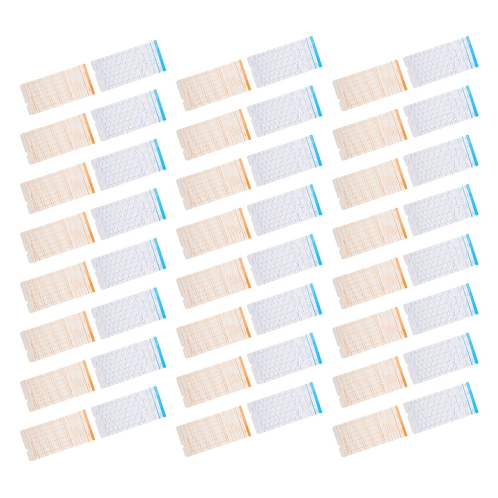Raindrops 285Pcs Weekly Employee Time Record Cards Compatible with ...