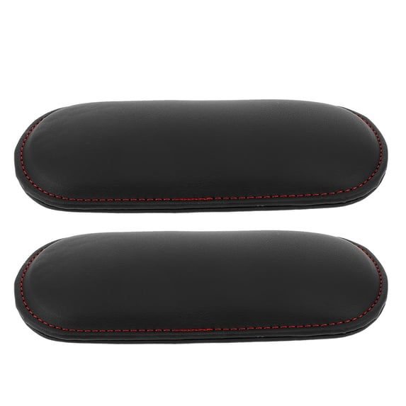 Raindrops 2PCS Car Center Console Cover Foam Armrest Cushion Elbow Rest Interior Accessories for Truck SUV Auto