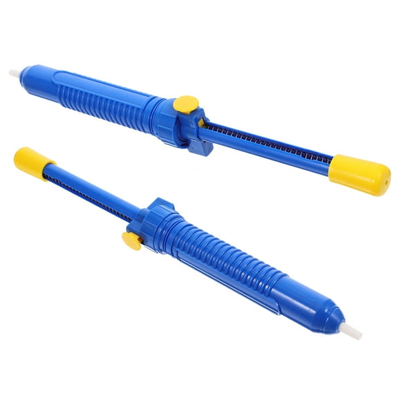 Raindrops 2PCS Manual Solder Sucker Desoldering Pump Handheld Vacuum Pump Soldering Iron Accessory Desoldering Aid for Solder Removal Cleanup