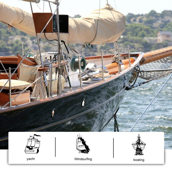 Raindrops 2PCS Shipbuilding Locking Pin Stainless Steel Coupler Pin Marine Locking Pin