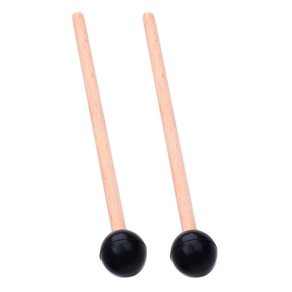 Raindrops 2Pack Marimba Mallets Soft Padded Drum Sticks for Musicians and Hobbyists Multi Color 5.70x0.71x0.71 Inch