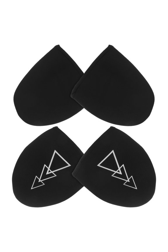 2Pairs Neoprene Cycling Shoe Toe Warmers with Reflective Safety Mark for Bike Riding