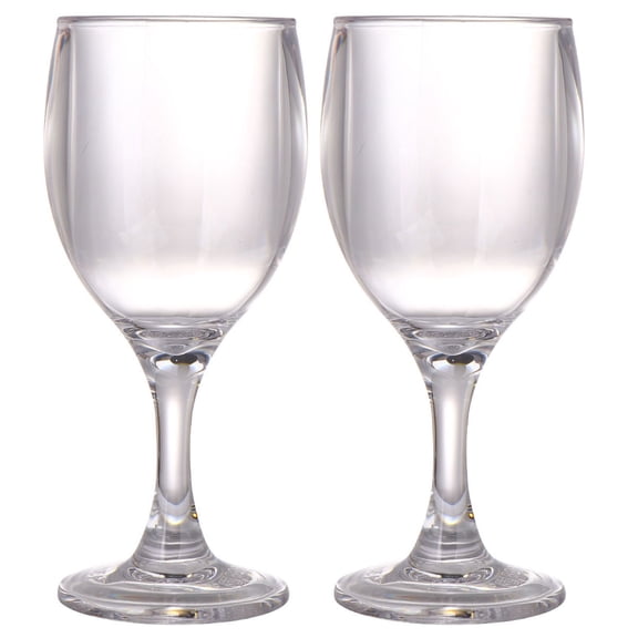 Raindrops Cocktail Glass Acrylic Transparent Modern Design for Home Bar Parties 2Pcs