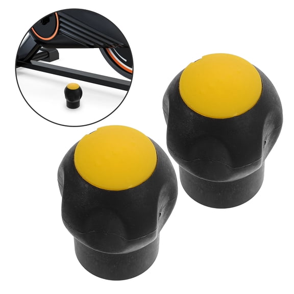 FOMIYES 2Pcs Pull Pin Knob for Exercise Bike Fitness Equipment with Rubber Handle Grip