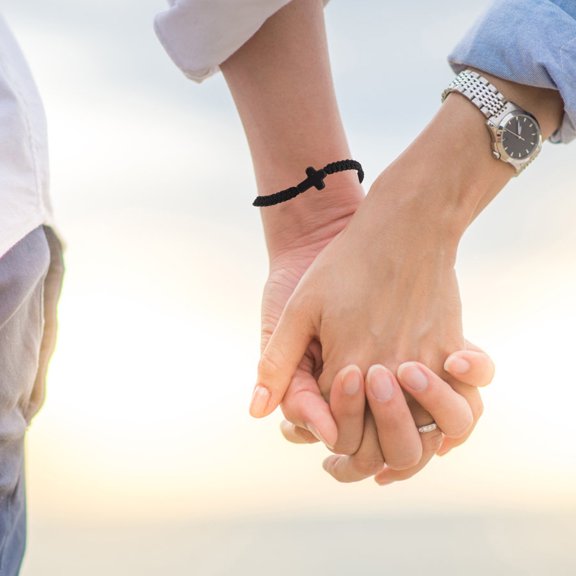 Raindrops Adjustable Handmade Polyester Acrylic Bracelets for Ethnic Style