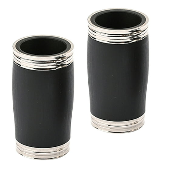 Raindrops 2Pcs B Flat Clarinet Barrels 58MM Metal Tube Clarinet Parts