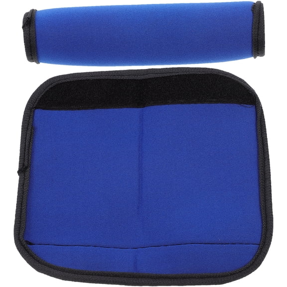 Raindrops 2-Pack Polyester Barbell Mat Horizontal Bar Cover Protective Sleeve Portable Fitness Equipment Accessory