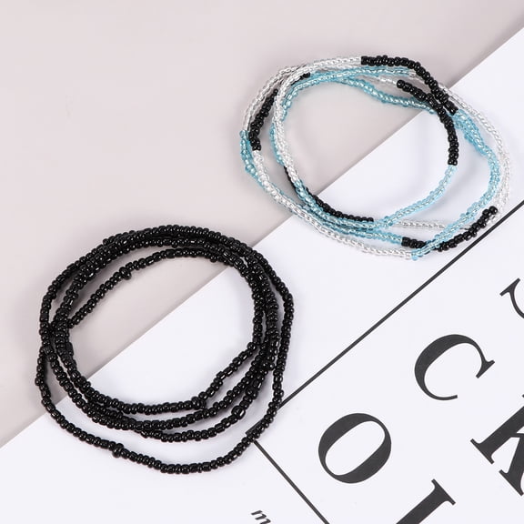 FOMIYES Stylish Chain Waist Beach Accessory 2 Pieces Trendy Body Jewelry