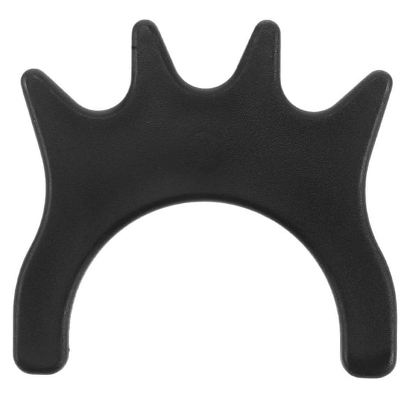 Raindrops Billiard Pool Cue Rack, Durable Black Plastic, Portable Cue Stand for Billiards