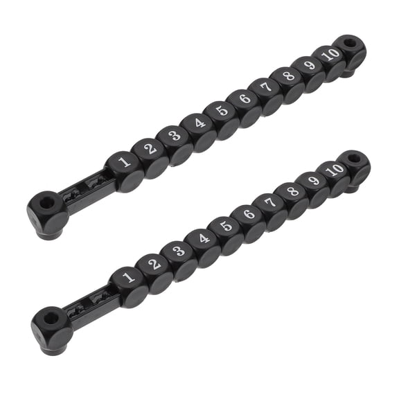 FOMIYES 2-Pack Plastic Football Score Keepers for Accurate Game Scoring and Easy Use