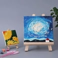 thumbnail image 1 of Raindrops 2Pcs Canvas Holder Stand for Painting and Sketching 11x7.9x0.8in Wooden, 1 of 8