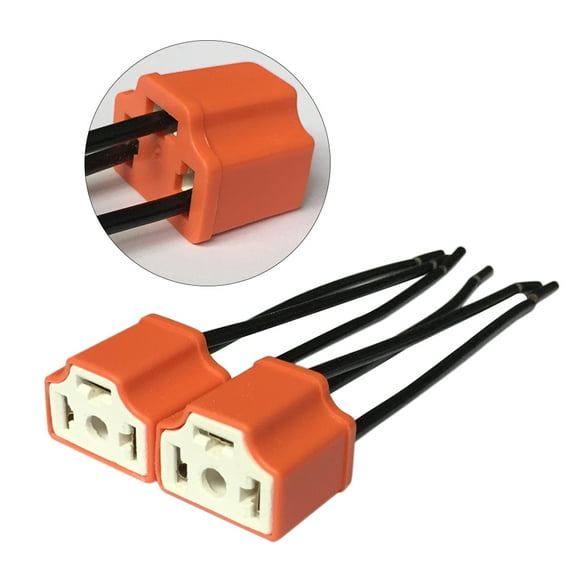 Raindrops 2Pcs Ceramic Relay Socket Base Holder Auto Headlamp Relay 12V 10A Relay Universal Relay for Auto Car