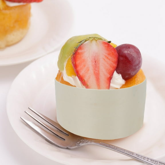 Raindrops 2Pcs Cheesecake Wrap for Food Storage and Dessert Presentation